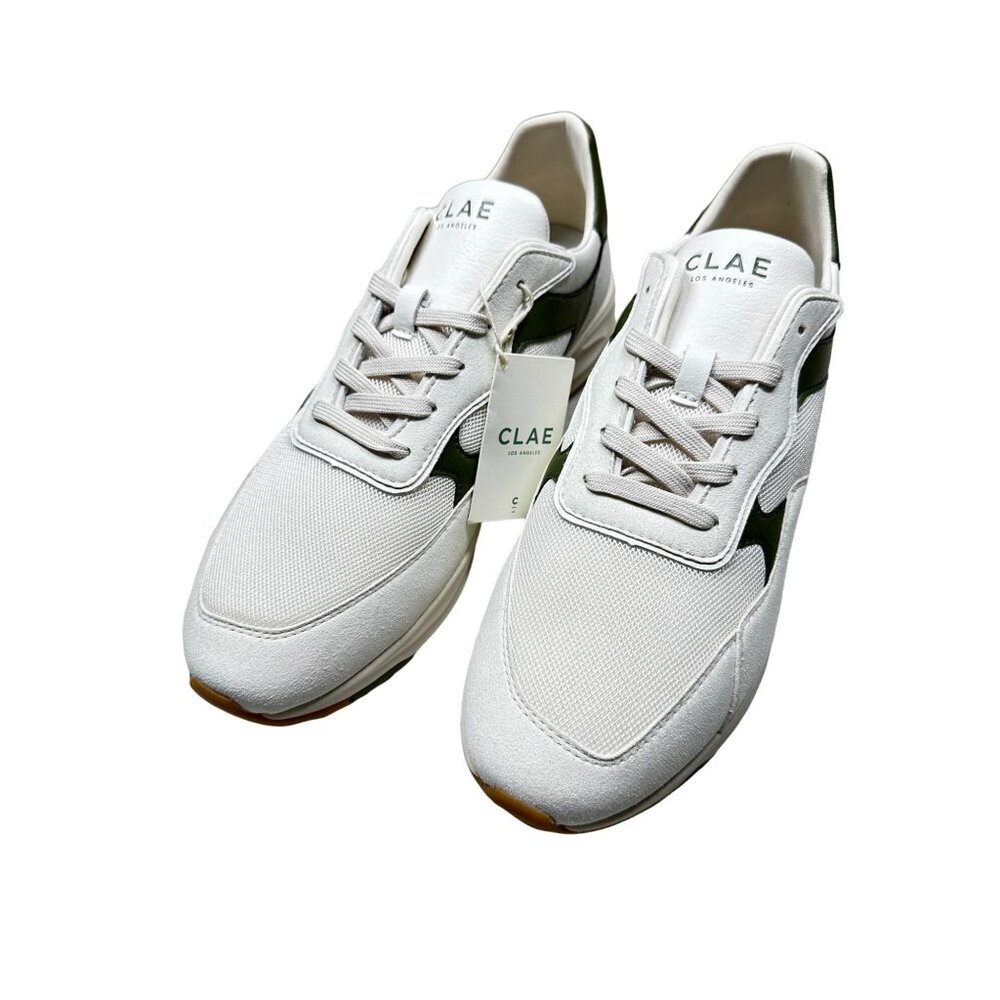 CLAE Mojave Sneakers Lace-Up Mens Size 10.5 Olive NEW - Picture 3 of 13